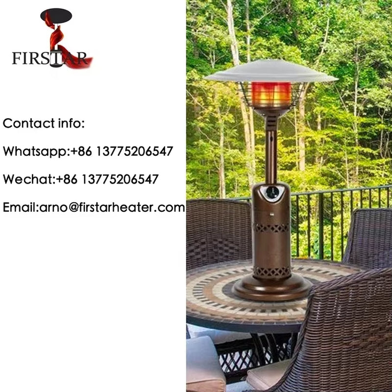 China Factory Wholesale Price Table Top Outdoor Patio Gas Heater Mushroom Heater